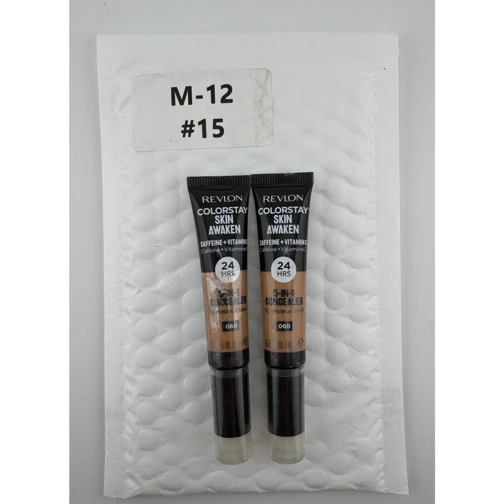 Revlon ColorStay Skin Awaken 5-in-1 Concealer Shade 060 24HR Wear - Lot of 2
